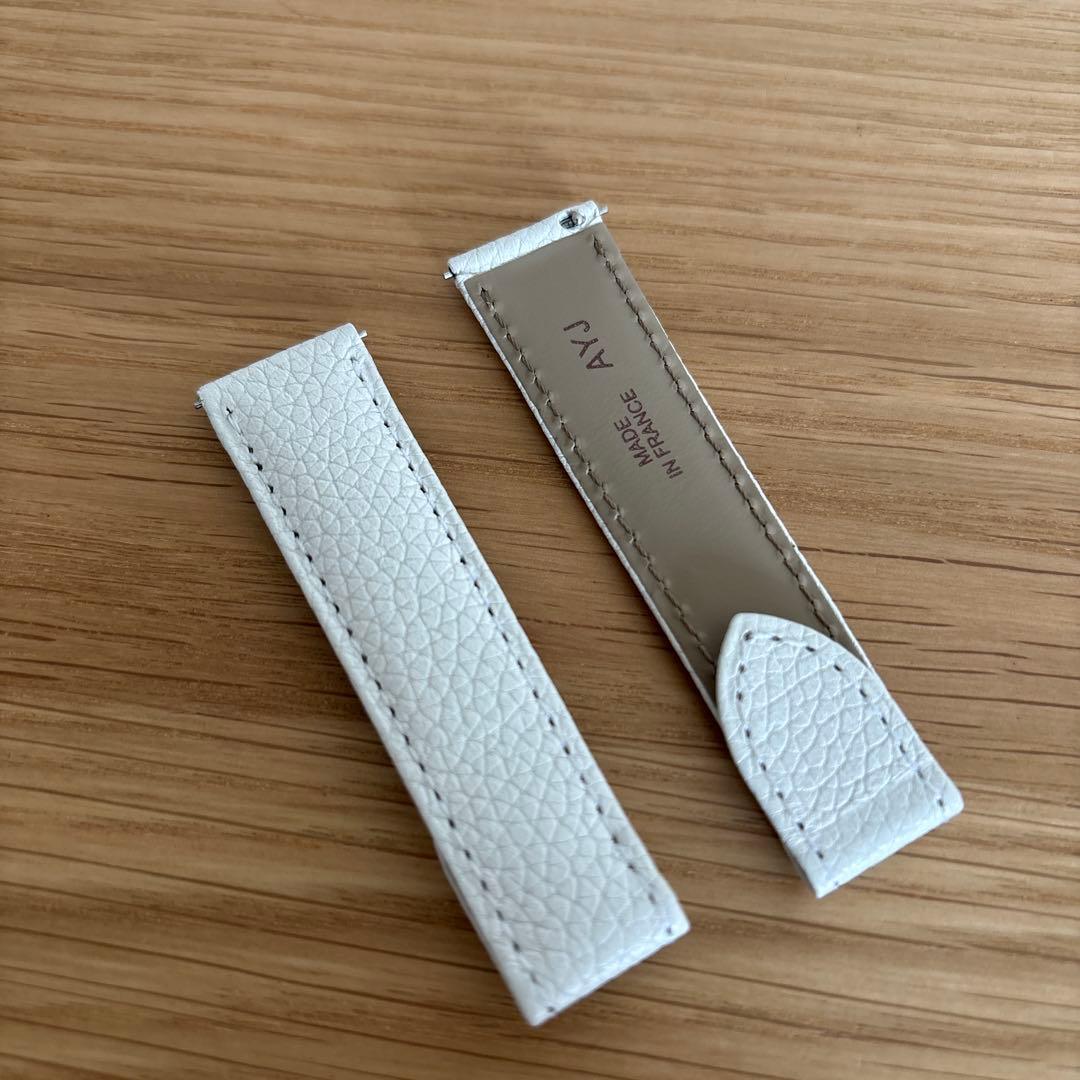 Cartier タンクソロSM ベルト　ホワイト