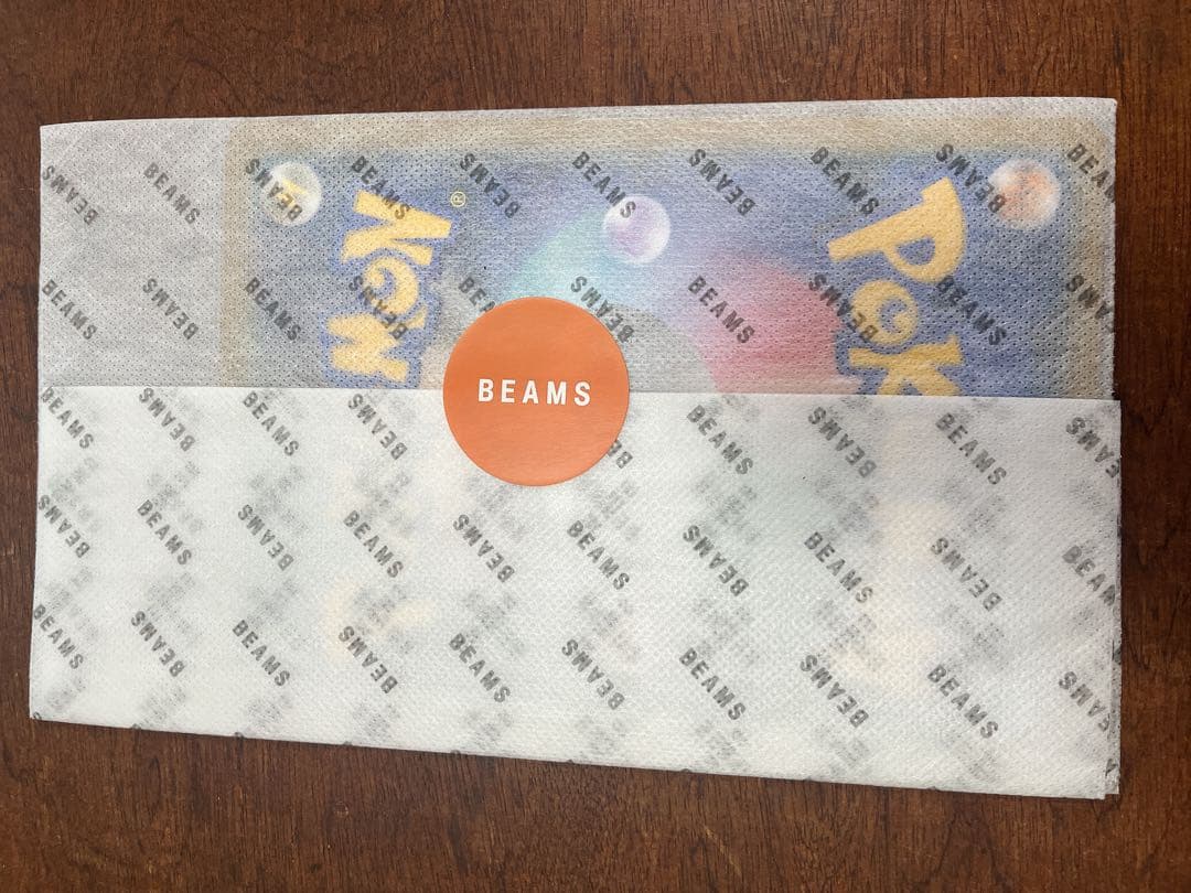 BEAMS×ピカチュウ コラボジャンボカード◆完全未開封＊新品◆18h限定価格