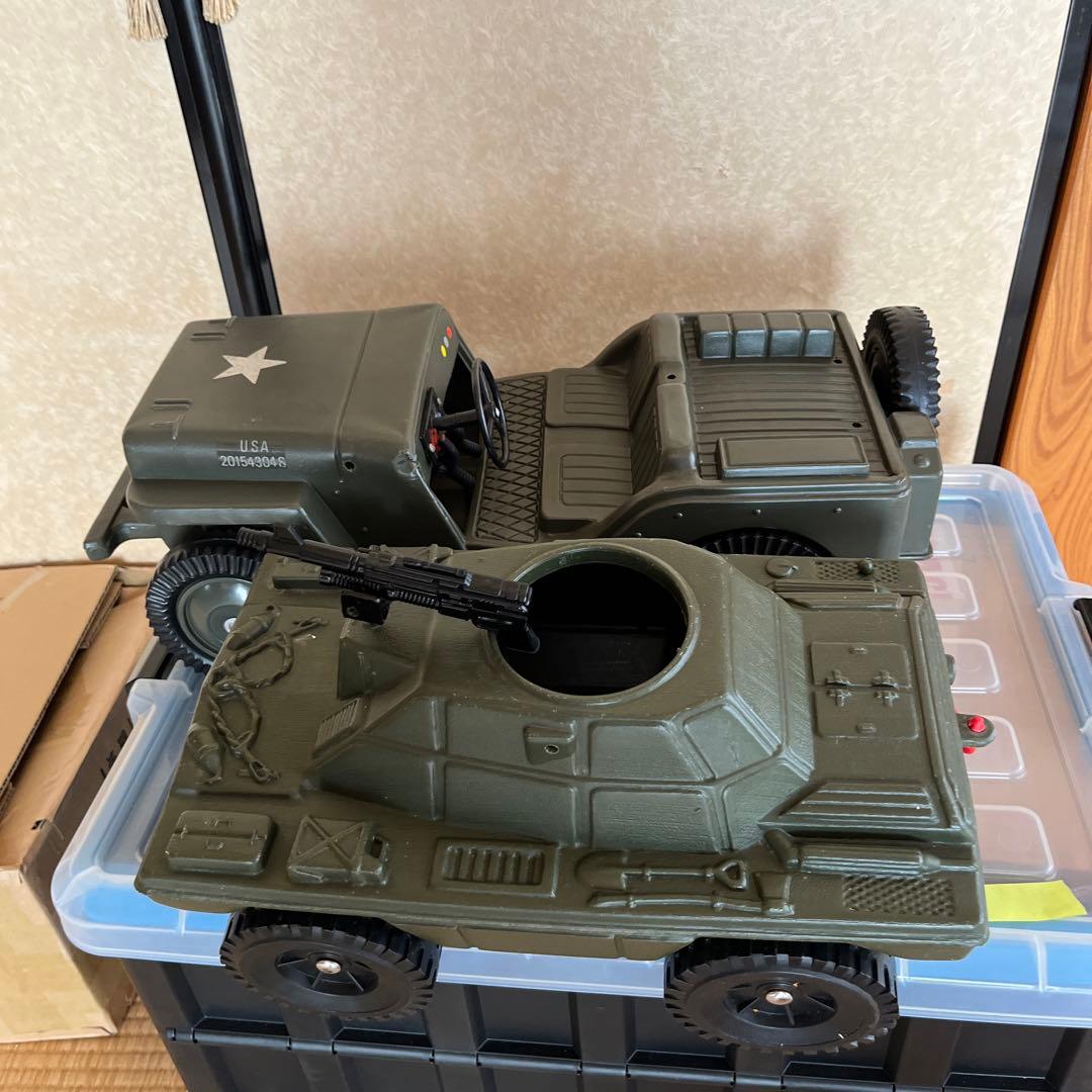 GI.joe (action man) 走行車　サニースマイル社　1970年代