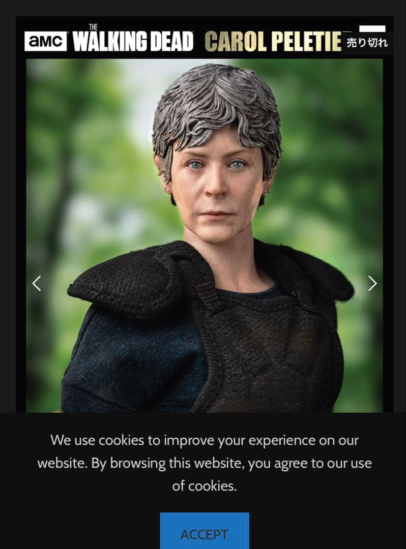 threezero ウォーキング・デッド キャロル・ペレティエ 1/6スケール