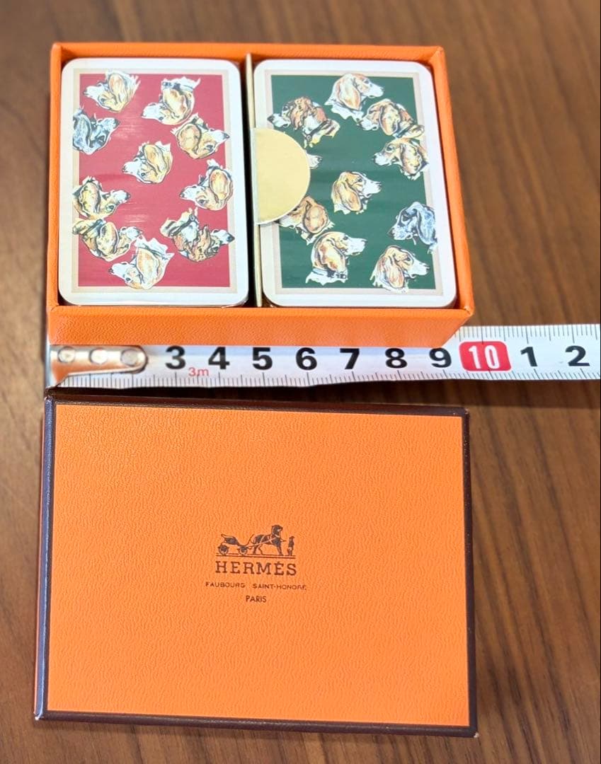 HERMES 犬のイラスト トランプセット