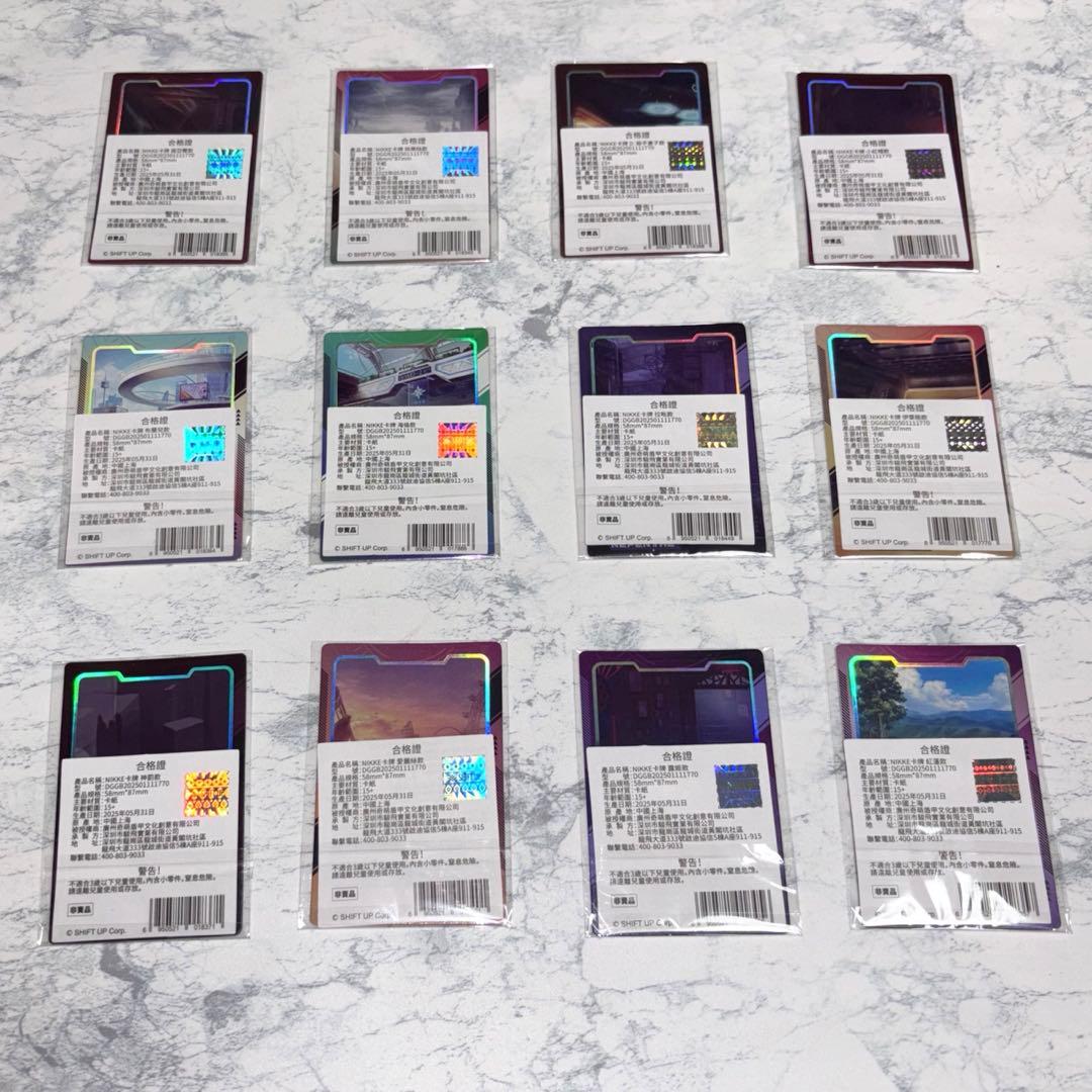 【海外限定】勝利の女神NIKKE ニケ ポップアップ 中国限定 トレカ コンプ