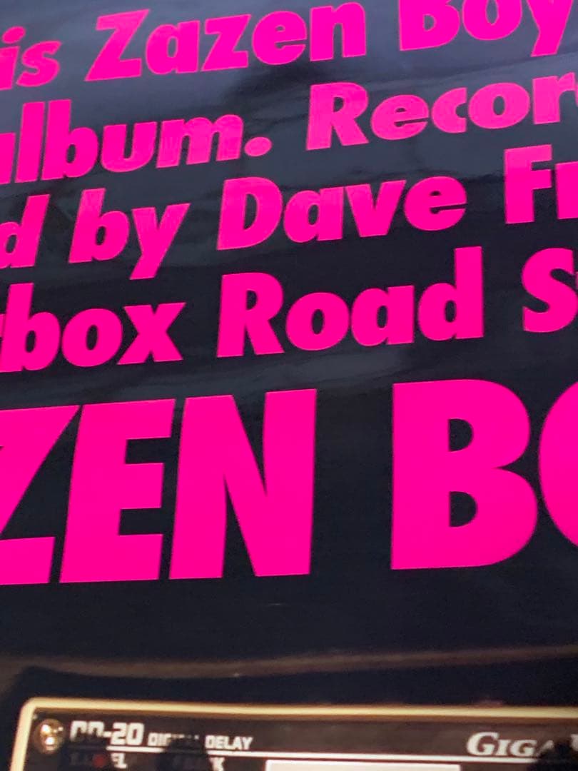 ZAZENBOYS 4 B2ポスター