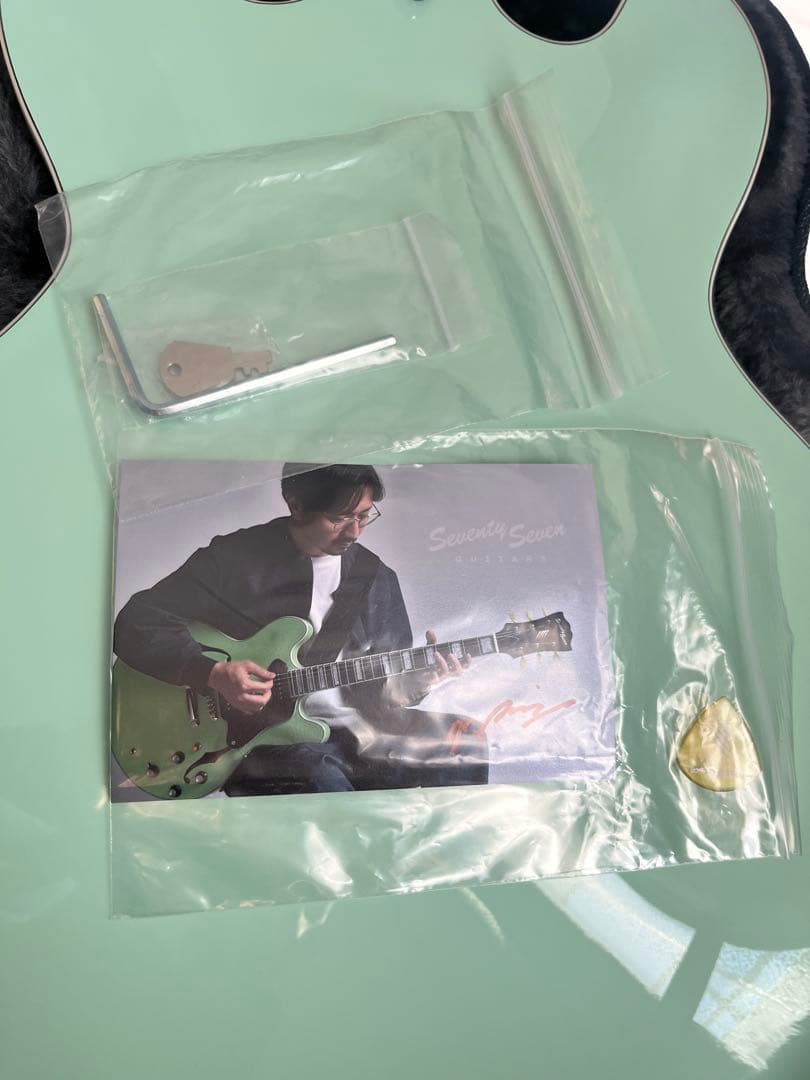 ギター Seventy seven EXRUBATO-ZEBRA FINCH