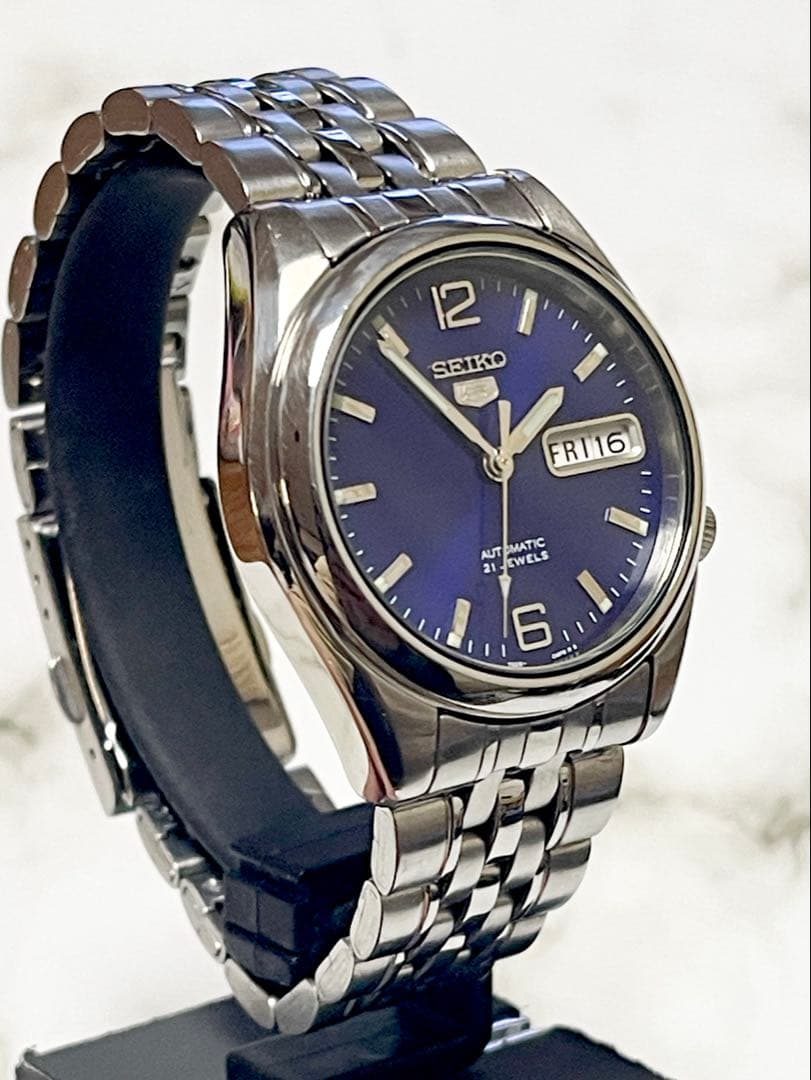 1995年11月製 セイコー5 オートマチック デイデイト　裏スケ　7S26