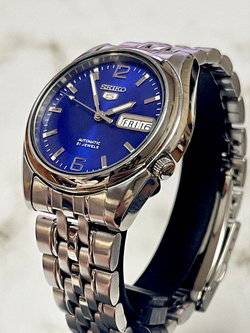 1995年11月製 セイコー5 オートマチック デイデイト　裏スケ　7S26