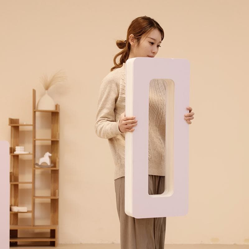 ディスプレイラック 中空展示台 陳列台 折りたたみ長さ2-3ｍ高さ98㎝幅42㎝