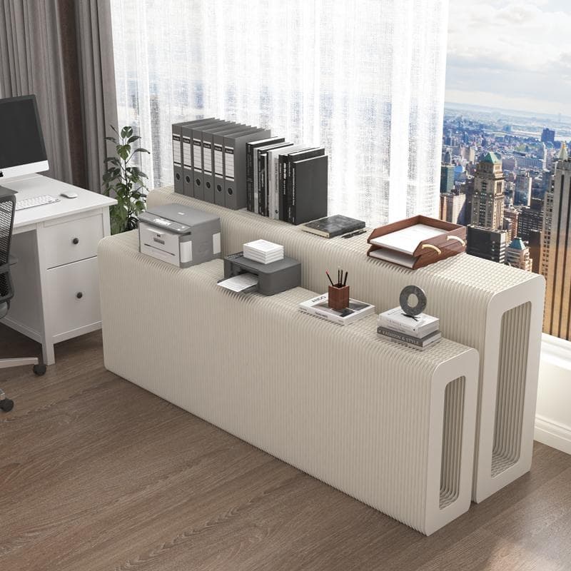 ディスプレイラック 中空展示台 陳列台 折りたたみ長さ2-3ｍ高さ98㎝幅42㎝