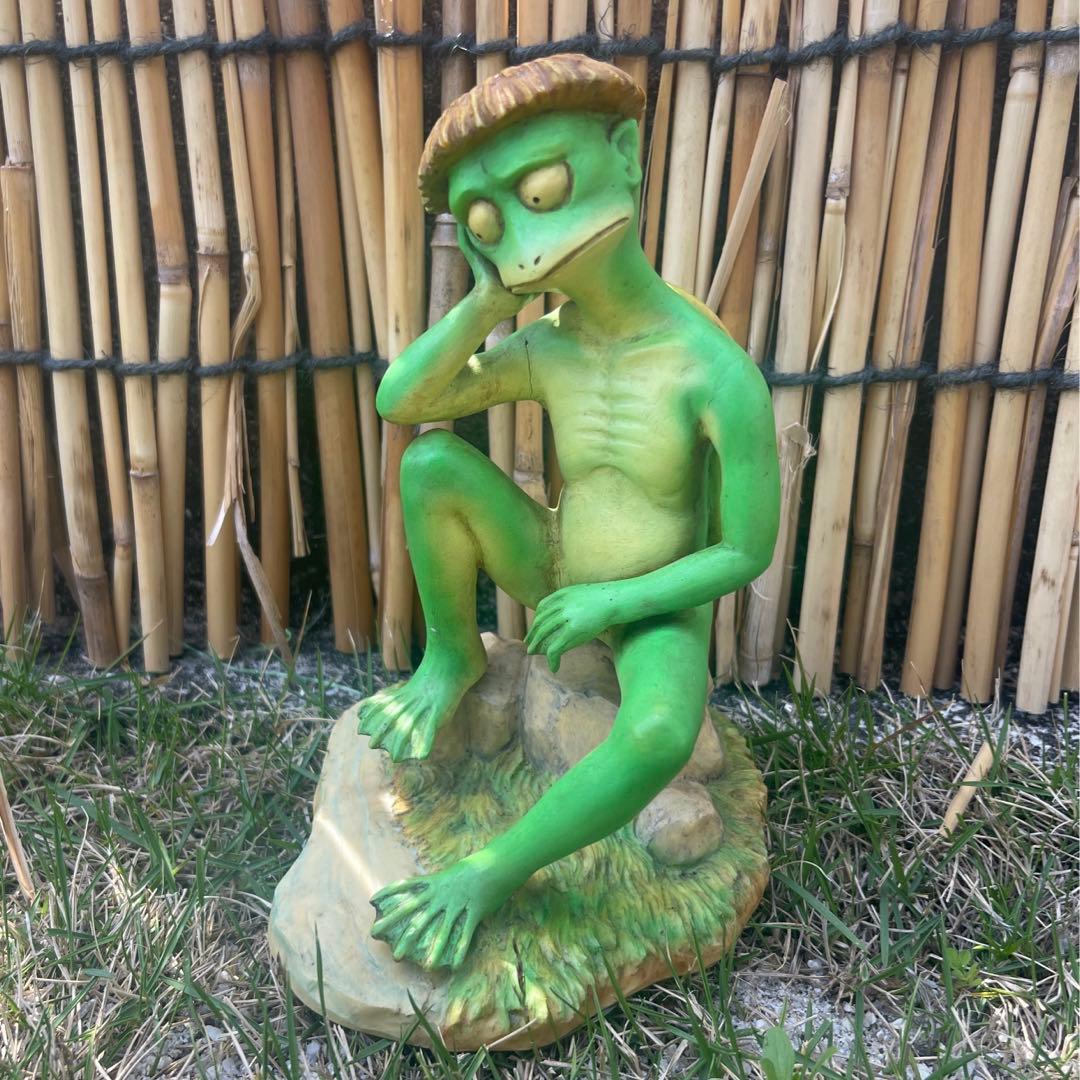 河童フィギュア　一点物