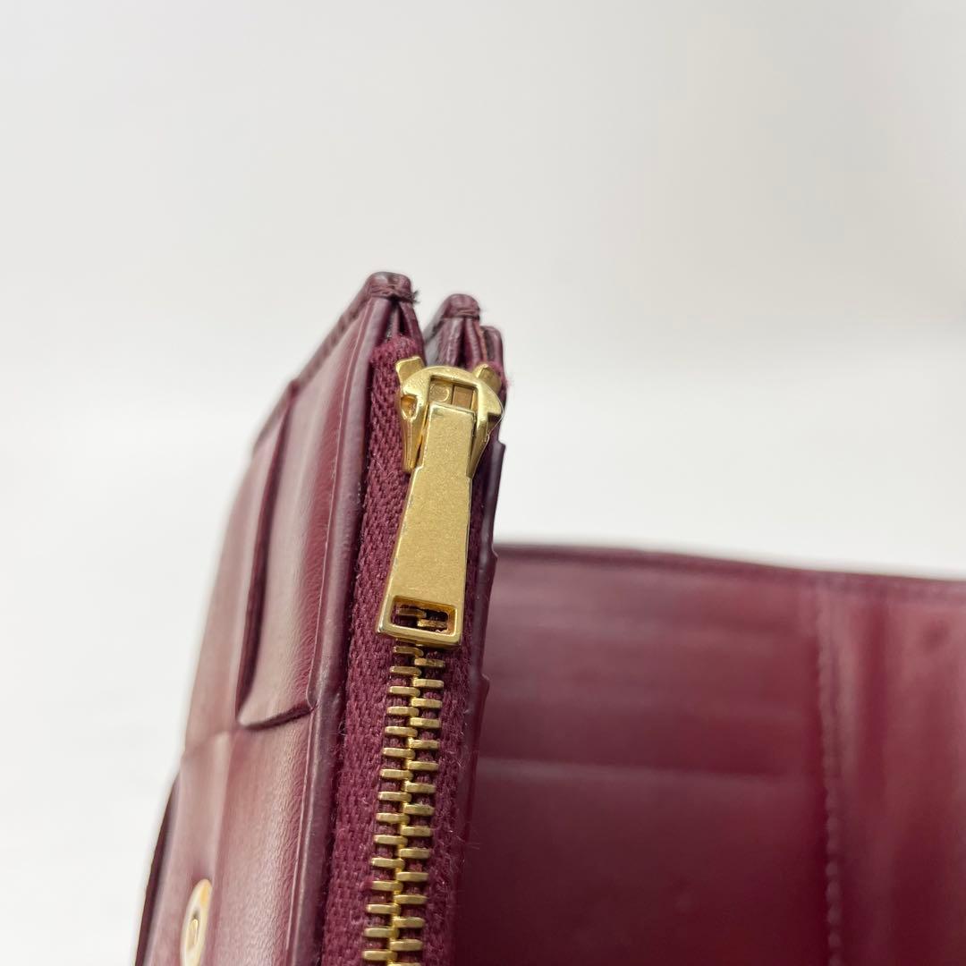 3009 ボッテガヴェネタ 三つ折り財布 カセット コンパクトウォレット マキシ