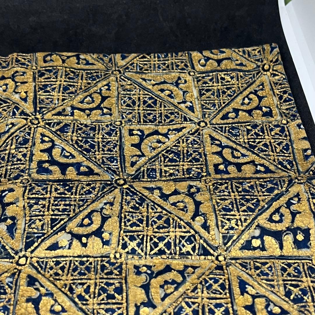 金更紗　帛紗　京都　神田法衣店調製　木箱