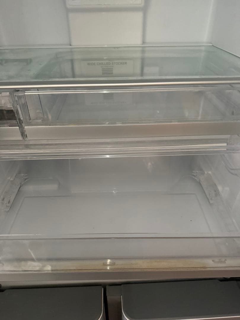 アクア　大型冷蔵庫　自動製氷機能付き　420L AQR-TZ42K (S)