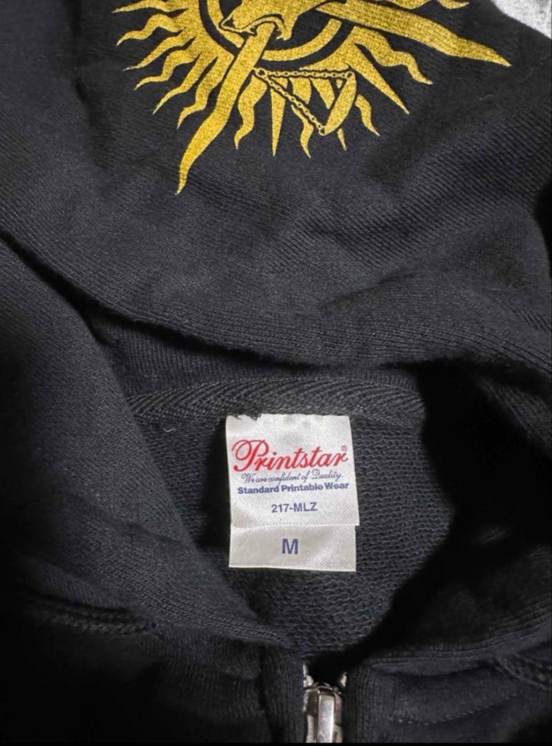 LOVEBITES パーカー　スウェット　メタル　バンド　M