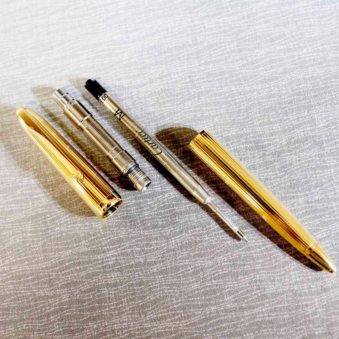 【美品 送料込み】カルティエ ボールペン マスト ゴールド