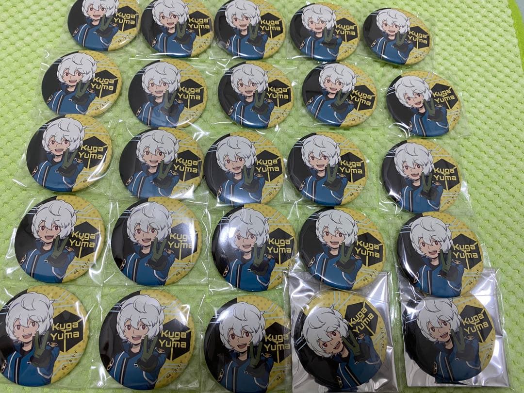 ワールドトリガー ワートリ 空閑遊真 フェスティバル 缶バッジ 25点セット