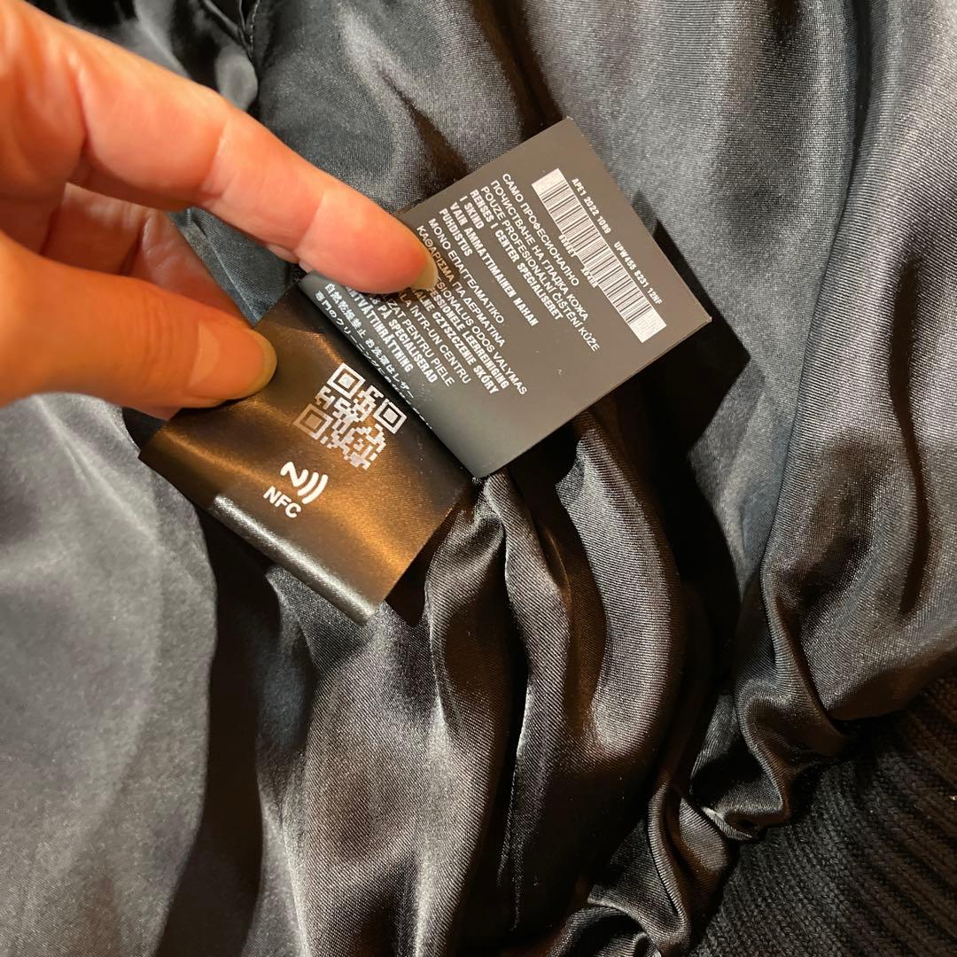 PRADA レザージャケット　ボンバーライダース