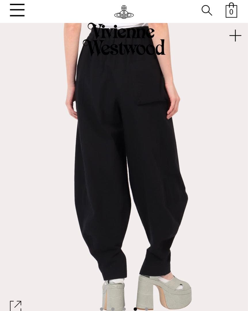 Vivienne Westwood コットンシアサッカートライバルパンツ