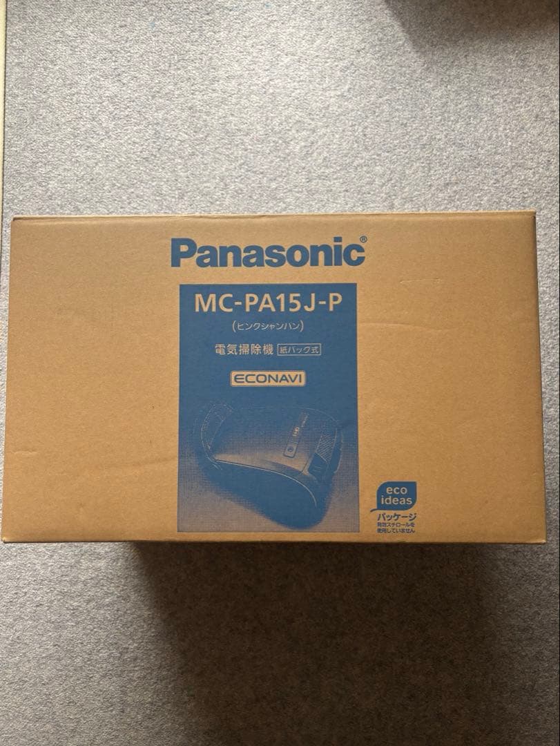 Panasonic MC-PA15J-P 掃除機【未使用に近い】