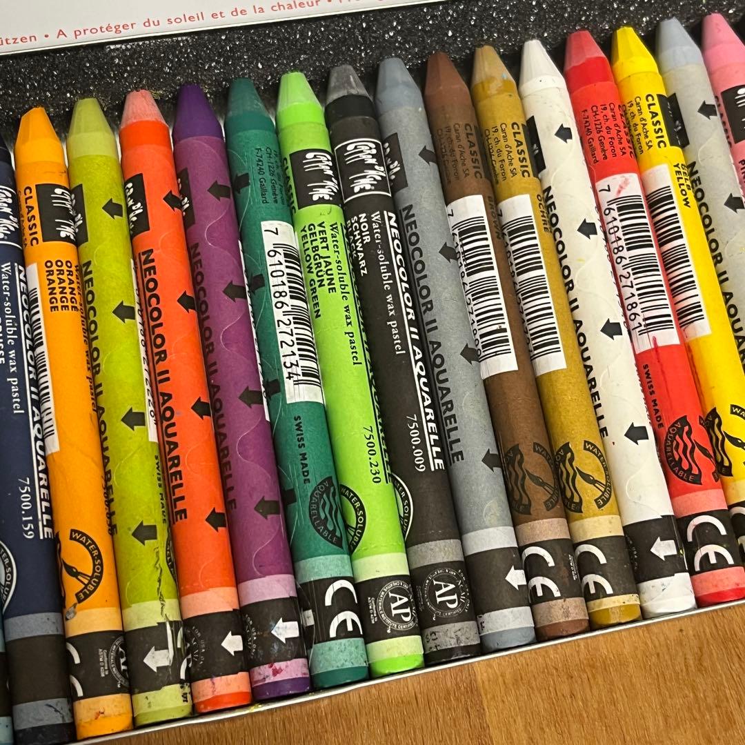 【新品・未使用】Caran d'Ache NEOCOLOR II 30色セット