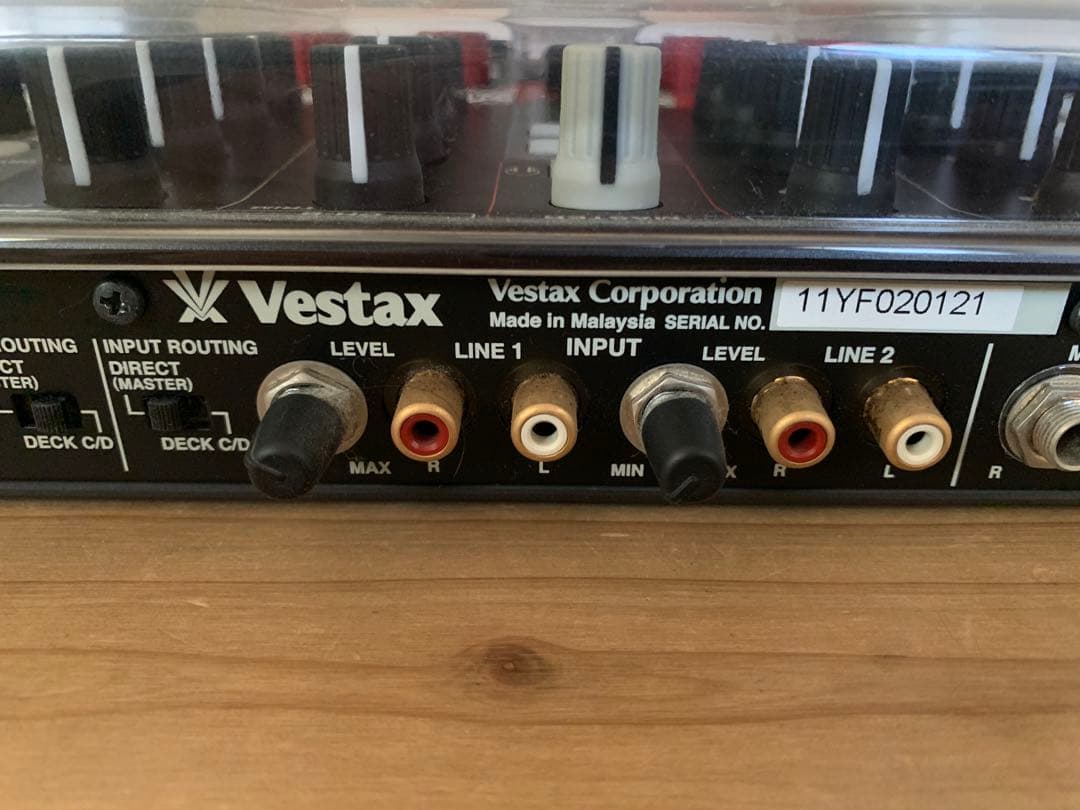 Vestax DJコントローラー VCI-400 ケーブル、保護カバー付き