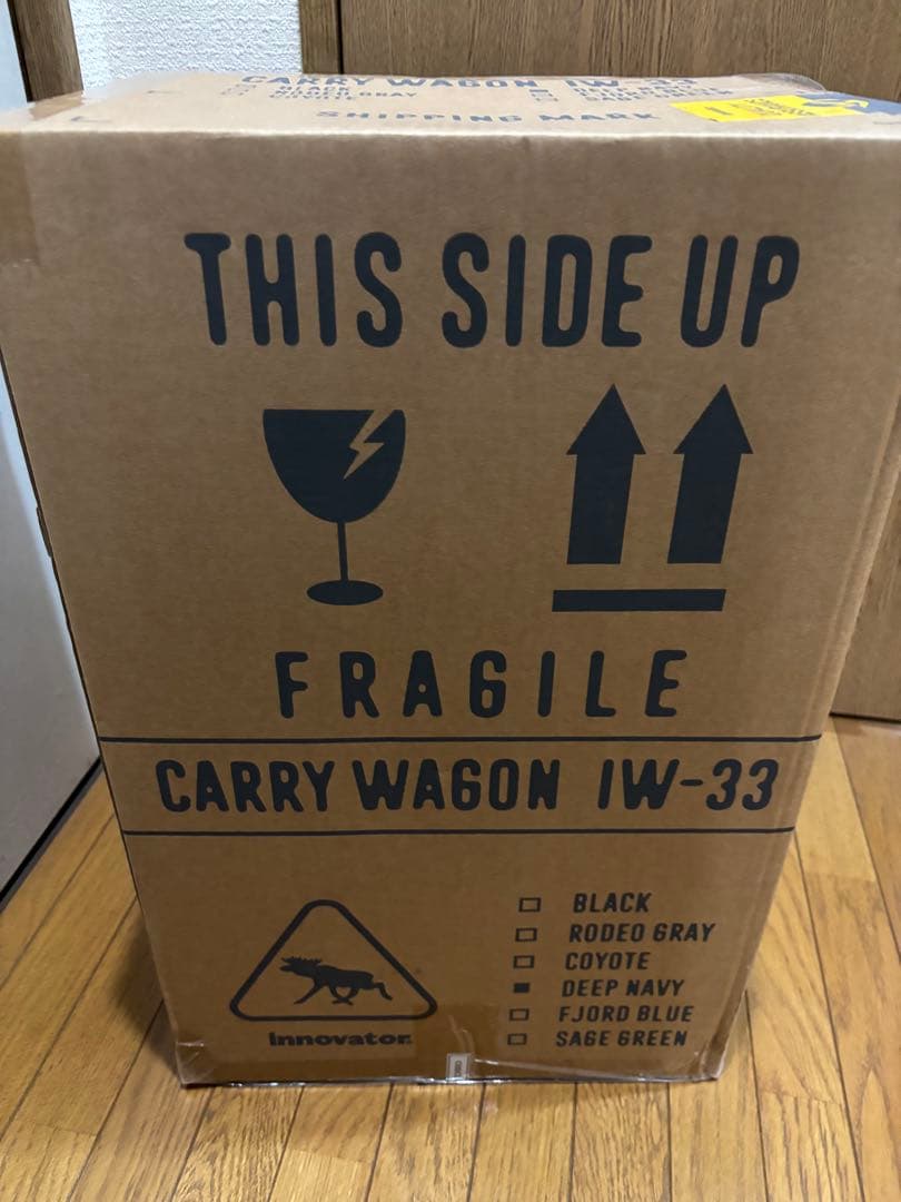 新品未使用　イノベーター　キャビン　スーツケース　39L 機内持込可　ネイビー