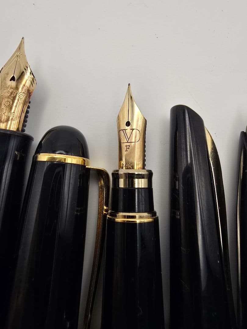 Pilot　ValentinoGaravani　Platinum　万年筆　14K