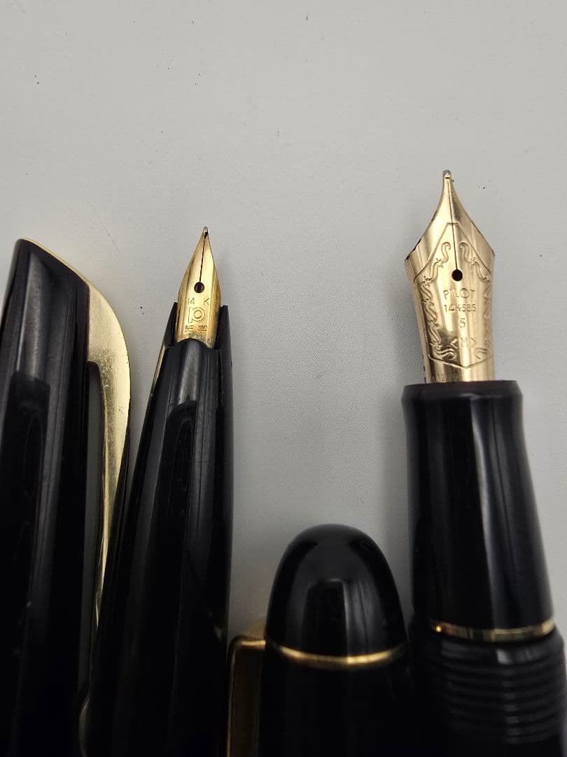 Pilot　ValentinoGaravani　Platinum　万年筆　14K