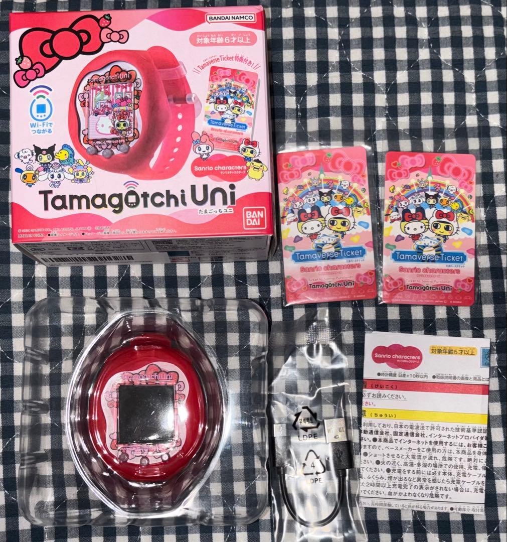 遊*城様 たまごっちユニ サンリオ DLエリア BANDAI お値下げ中