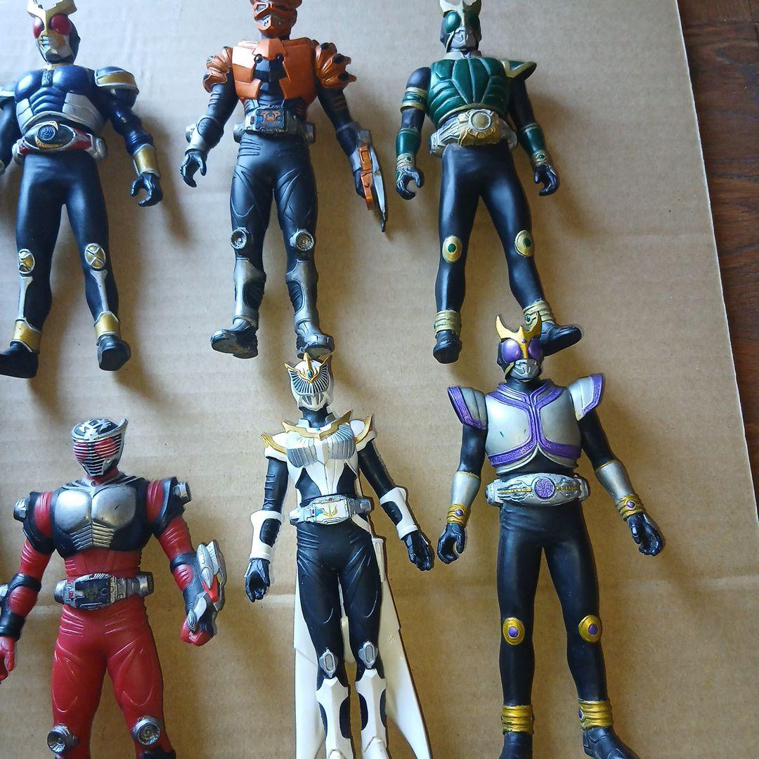 仮面ライダー クウガ 龍騎 アギト ソフビ フィギュア 23体セット 平成