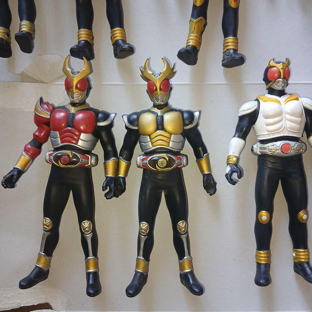 仮面ライダー クウガ 龍騎 アギト ソフビ フィギュア 23体セット 平成