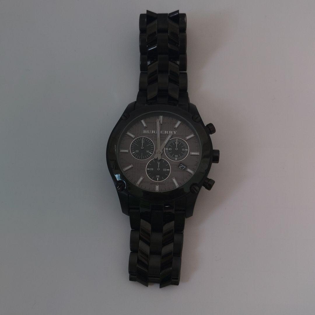ナオ値下げ！美品！Burberry クロノグラフ ノバチェック