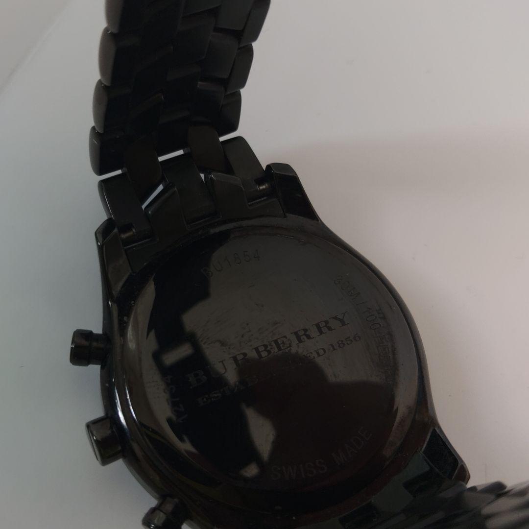 ナオ値下げ！美品！Burberry クロノグラフ ノバチェック