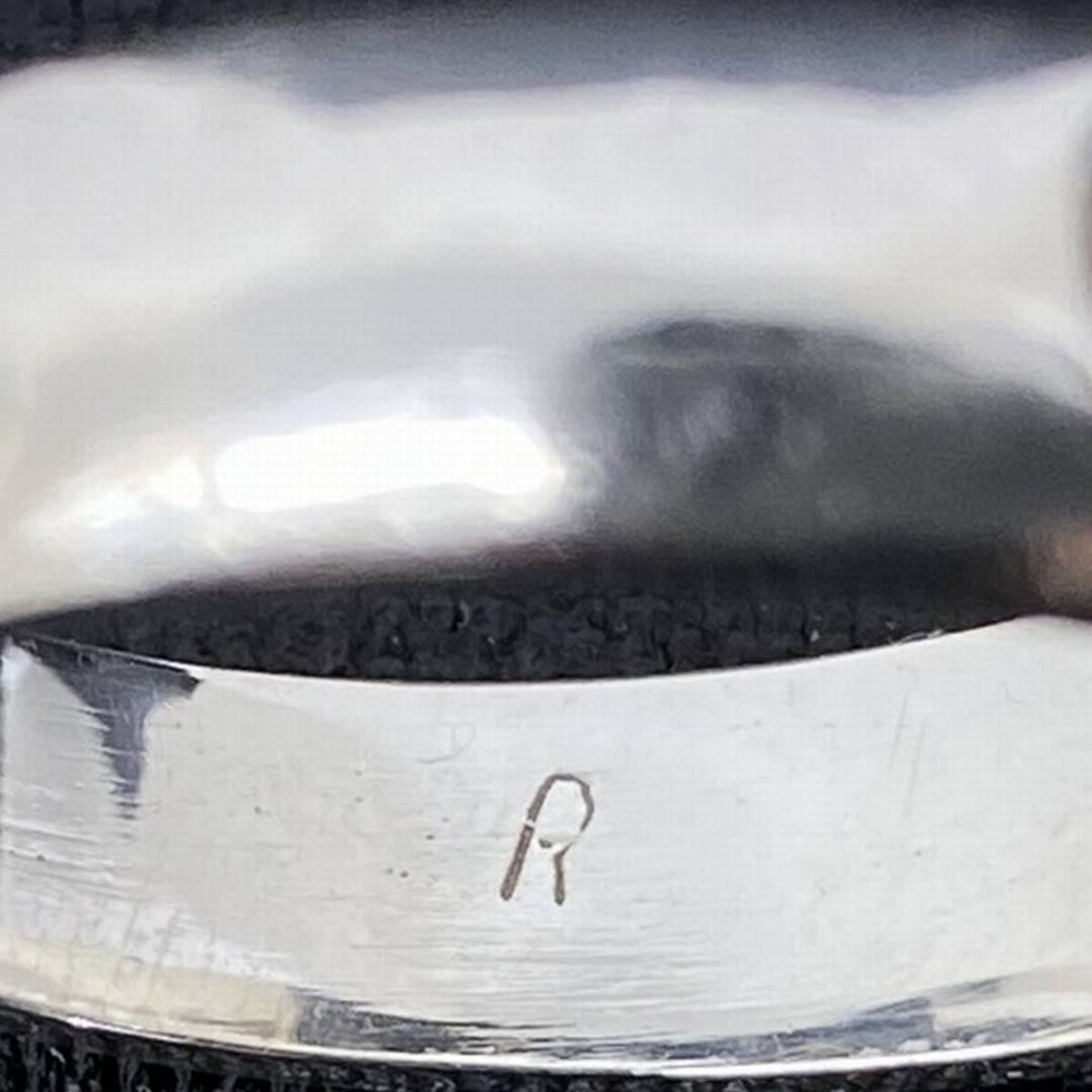 美品 OLD STUSSY 90s シルバー 925 ロゴ リング 18号