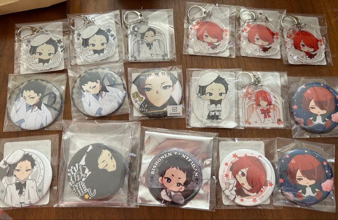 美少年探偵団 缶バッジ・アクキー•アクスタ•栞セット