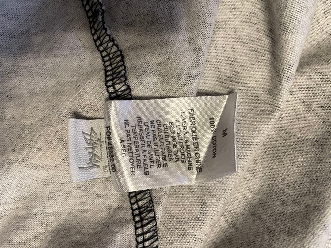 ぼ*う様 stussy bones crew skull スカル 総柄 Tシャツ