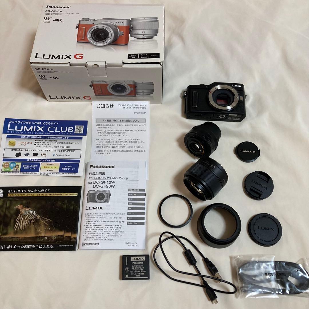 LUMIX DC-GF10W ミラーレス一眼 ブラック