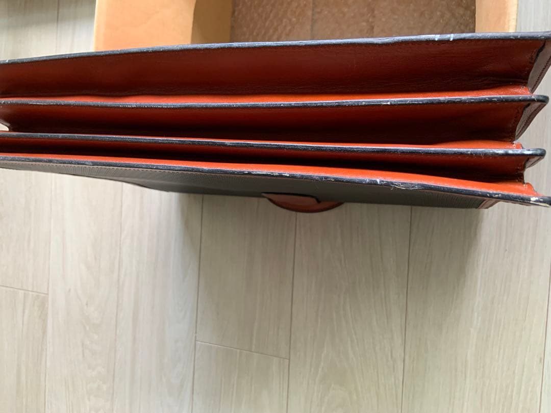 値下げVINTAGE オールドバリーレトロ鍵付ブリーフケースOLD BALLY