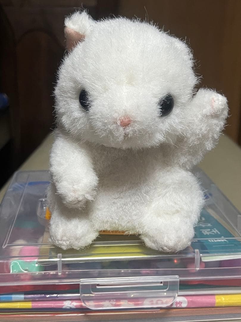 ミミクリーペットマンチカン白猫問題なく動きます