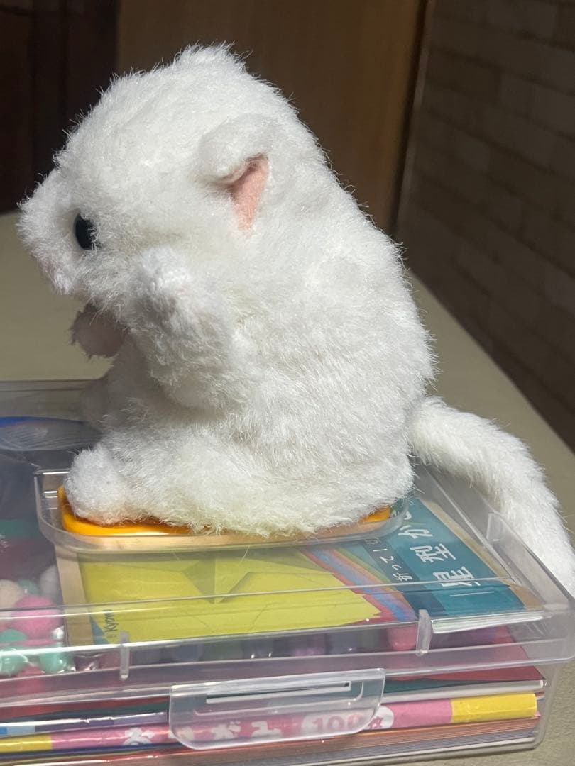 ミミクリーペットマンチカン白猫問題なく動きます