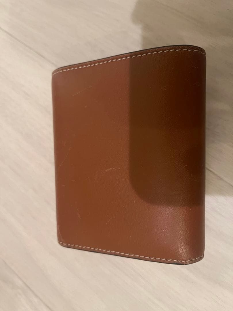 CELINE トリオンフ スモールフラップウォレット 三つ折り ブラウン