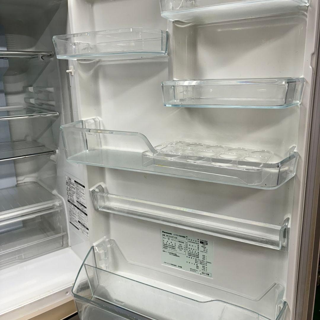 595Z パナソニック　大型冷蔵庫　ファミリータイプ　自動製氷付き　5ドア