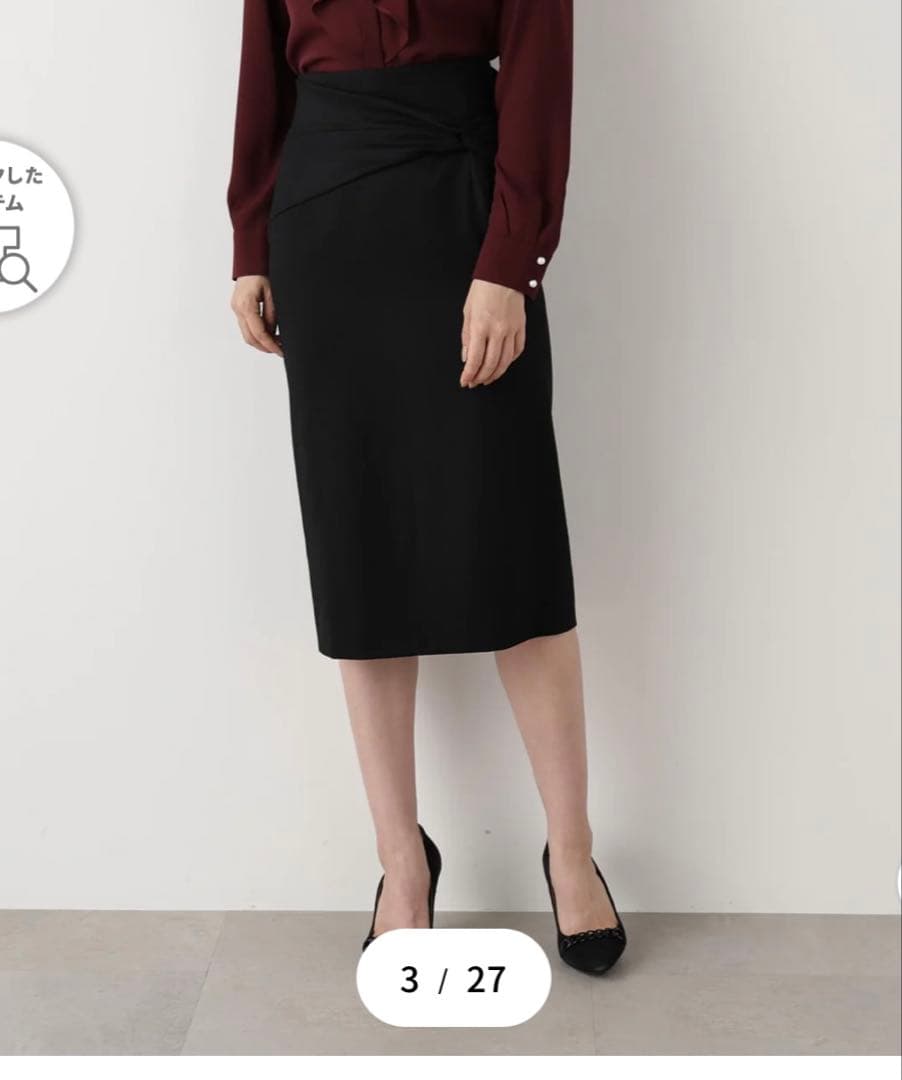 ピンキー &ダイアン　ミディアム丈スカート　36サイズ