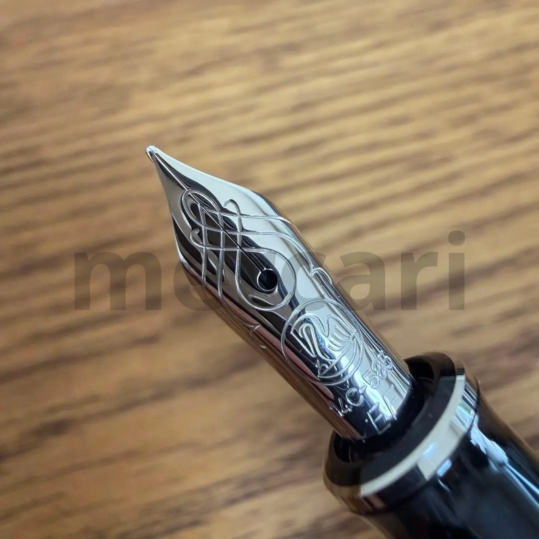 【美品】ペリカン*スーベレーン*m600 ｍ605 トータスシェルブラック*EF