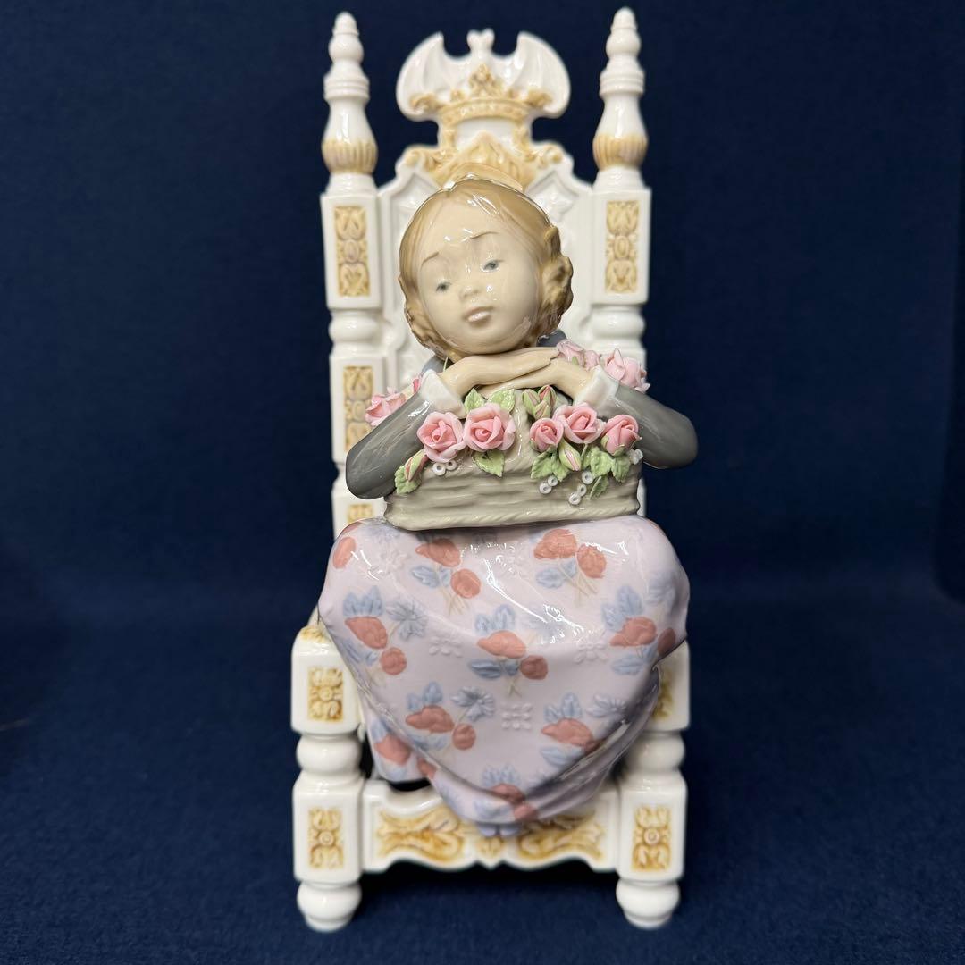 LLADRO リヤドロ バレンシアの少女（花かご）1398 フィギュリン 箱付