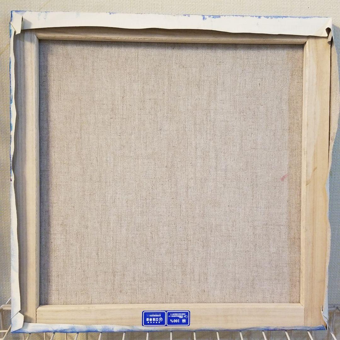 油絵　専用　さっそうと車に乗り込む鳥