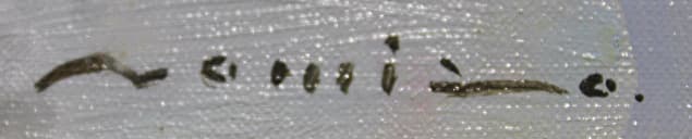 野溝嘉彦【仙丈暮色】師：中村琢二 油彩 6号