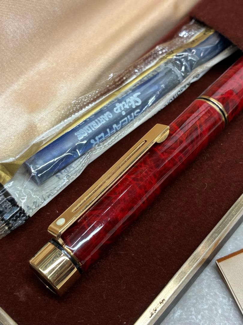 未使用/SHEAFFER/シェーファー/万年筆/タルガ/ペン先14K/585