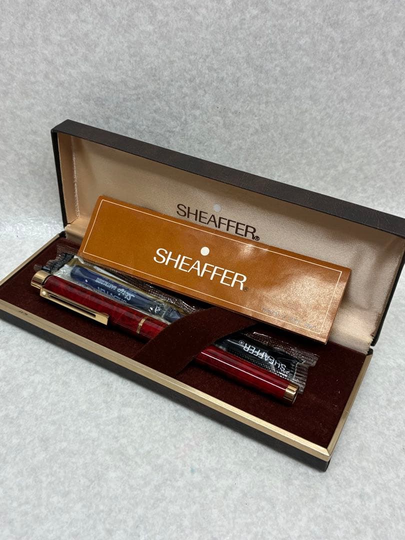 未使用/SHEAFFER/シェーファー/万年筆/タルガ/ペン先14K/585