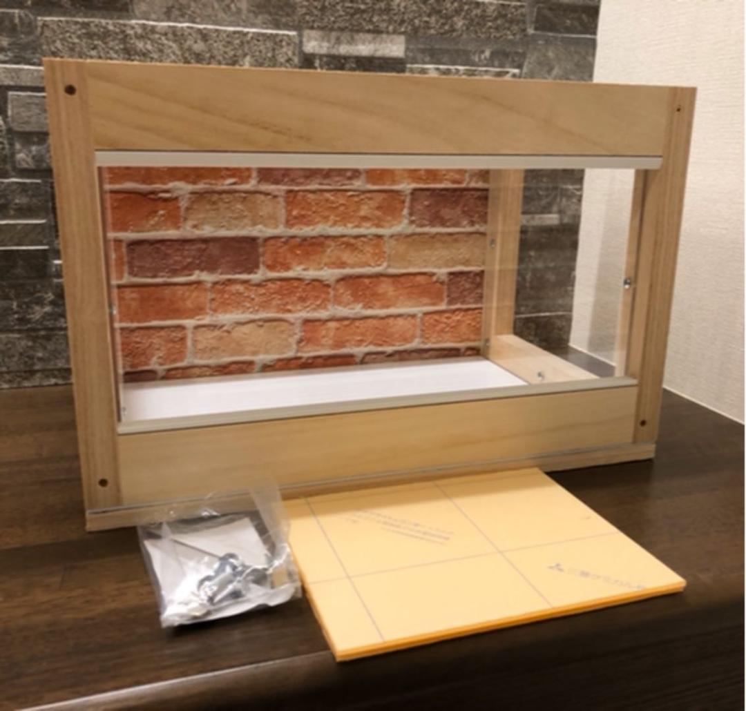 新品　木製ケージ　爬虫類　小動物　両生類　送料込み　カスタムベースに！(^^)