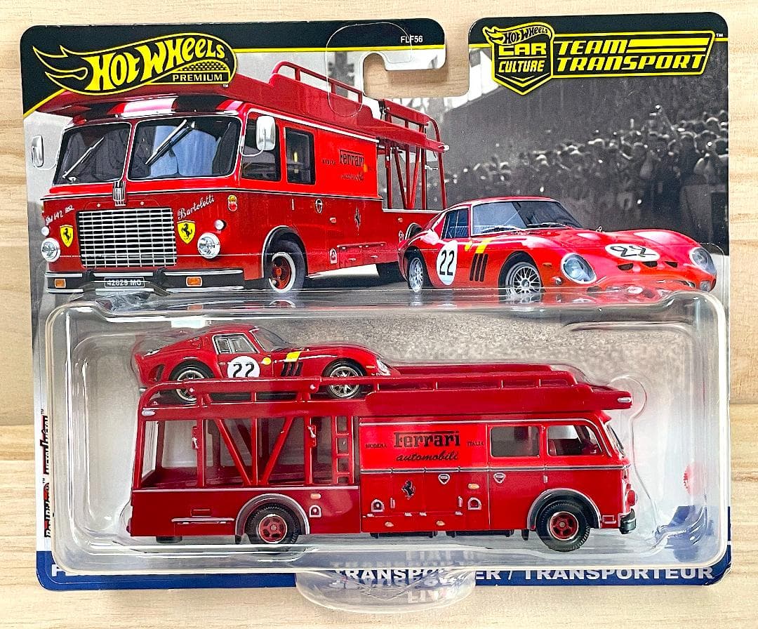 HW チームトランスポート フェラーリ 250 GTO & フィアット642